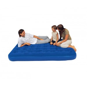 Кровать надувная Bestway Flocked Air Bed King двухместная со встроенным насосом 