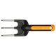 Вилка садовая посадочная Fiskars с металлическими зубьями