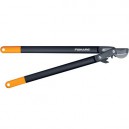 Сучкорез плоскостной большой Fiskars PowerGear с загнутыми лезвиями 